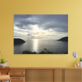 Sunset fotografie canvas afdruk (Insitu (Woonkamer))