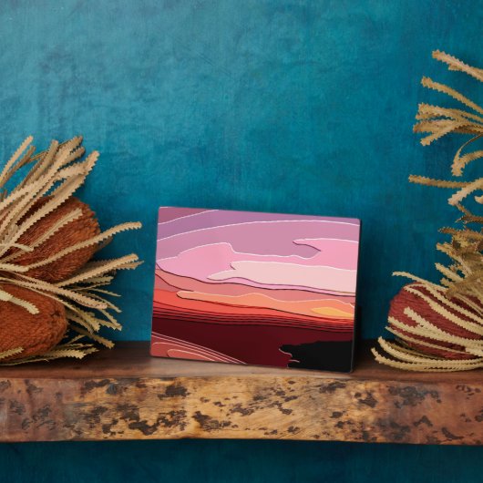 SUNSET FOTOPLAAT (Zijkant)