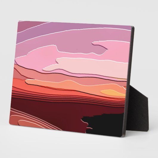 SUNSET FOTOPLAAT (Zijkant)