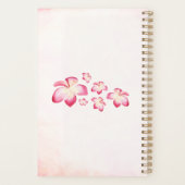Sunset Frangipani Gepersonaliseerde bruiloft Planner (Achterkant)