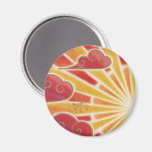 Sunset fridge magnet (Voorkant / Achterkant)