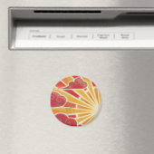 Sunset fridge magnet (Insitu (Vaatwasser))