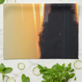 Sunset from Capitol Hill. Theedoek (Gevouwen)