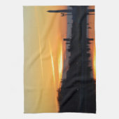 Sunset from Capitol Hill. Theedoek (Verticaal)