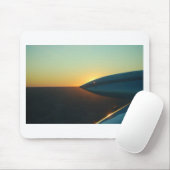 Sunset from Cessna 310 Muismat (Met muis)