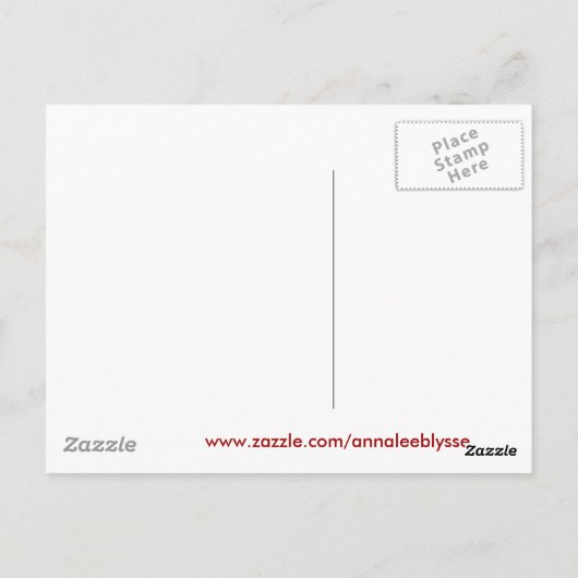 Sunset from Mt. Washburn Briefkaart (Achterkant)