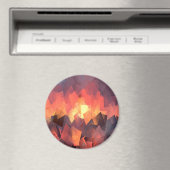 Sunset Fun.... Magneet (Insitu (Vaatwasser))