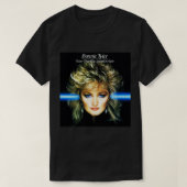 Sunset Funny Eclipse Singer Rock 80s Portret T-shirt (Design voorkant)