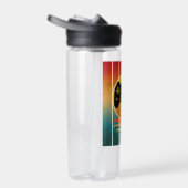  Sunset Gamer Gaming Computerspel Waterfles (Rechts)