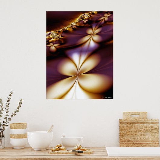 SUNSET GARDEN POSTER (Keuken)