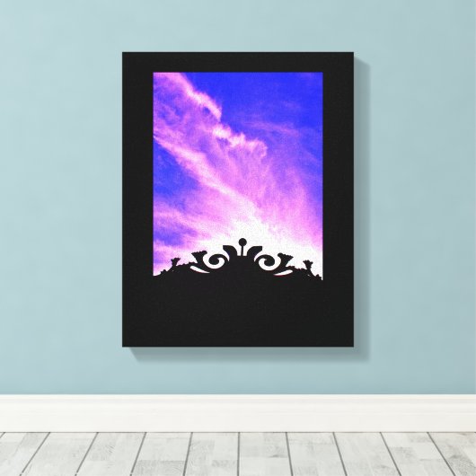 Sunset Gate Canvas Afdruk (Insitu (Houten vloer))