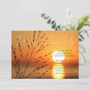 Sunset-gebeurtenis Kaart