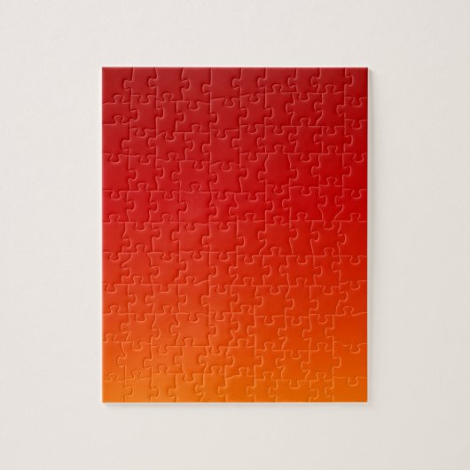 SUNSET (gele oranje avondkleur vervagen) ~ Legpuzzel (Verticaal)