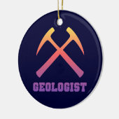 Sunset Geologist Ornament (Links)