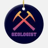 Sunset Geologist Ornament (Achterkant)