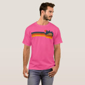 Sunset Giant Cavy Knaagdier Capybara T-shirt (Voorkant volledig)