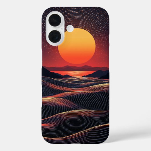 Sunset Glaze telefoonhoesje Case-Mate iPhone Case (Achterkant)