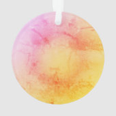 Sunset Glow Acryl Ornament (achterkant)