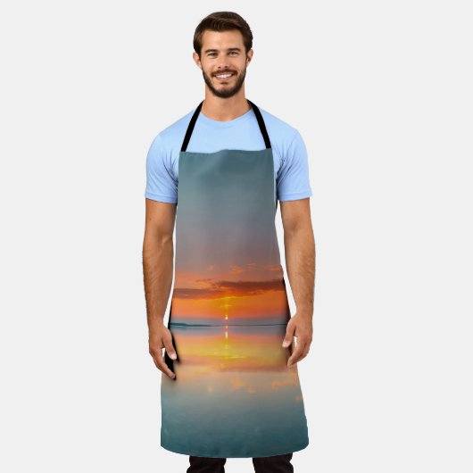 Sunset Glow Apron Schort (Gedragen)