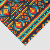 Sunset Glow Aztec Harmony Decoupage Papier (Detail)