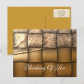 Sunset glow_ briefkaart (Voorkant / Achterkant)