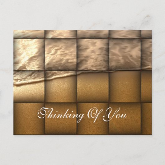 Sunset glow_ briefkaart (Voorkant)