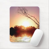 Sunset Glow Mousepad Muismat (Met muis)