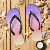 Sunset Gradient Beach Teenslippers