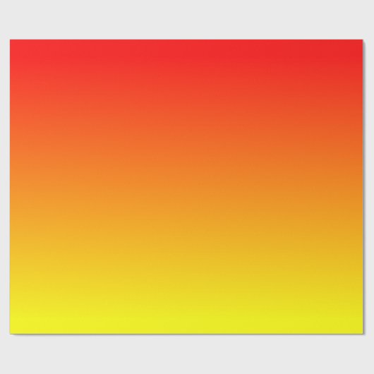 Sunset Gradient Cadeaupapier (Vlak)