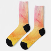 Sunset Gradient Crew Sokken voor Vrouwen (Links)