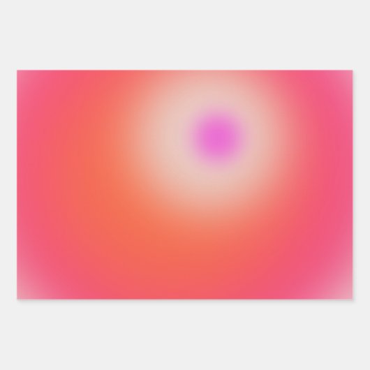 Sunset Gradient Inpakpapier Vel (Voorkant 3)