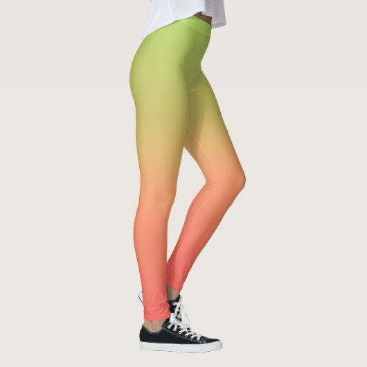 Sunset Gradient Leggings – Zachte & Kleurrijke Vib (Rechts)