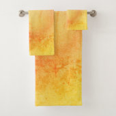 Sunset Gradient Luxe Handdoek Set (Insitu)