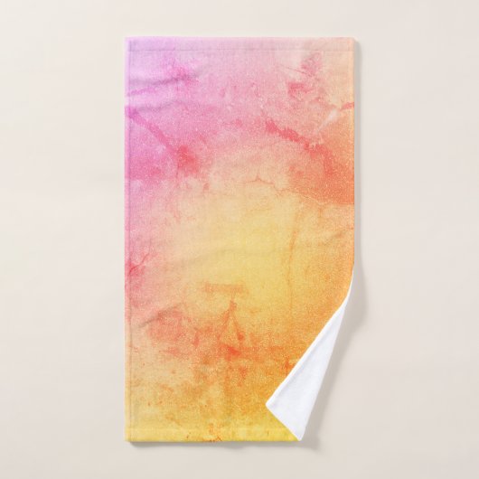 Sunset Gradient Luxe Handdoek Set (Handdoek)