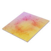 Sunset Gradient Marble Keramische Tegel Tegeltje (Zijkant)