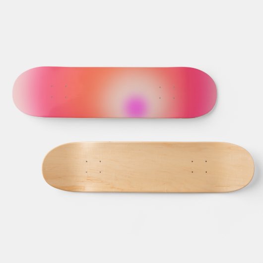 Sunset Gradient Persoonlijk Skateboard (Horizontaal)