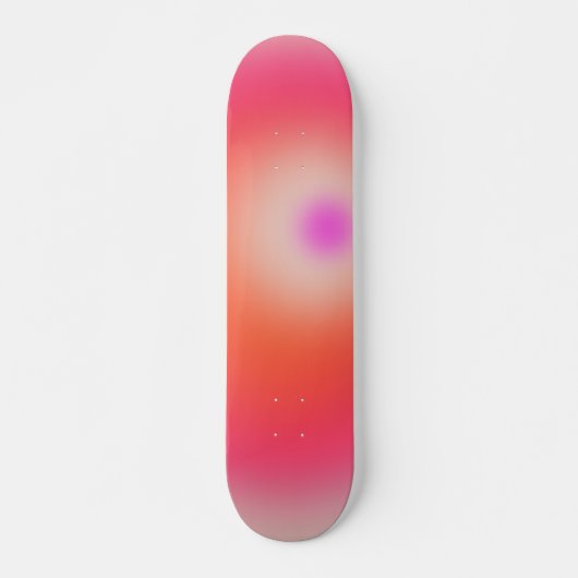 Sunset Gradient Persoonlijk Skateboard (Voorkant)