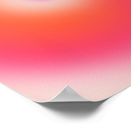 Sunset Gradient Poster (Hoek)