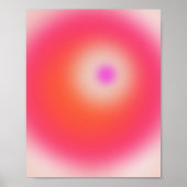 Sunset Gradient Poster (Voorkant)