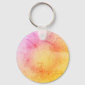 Sunset Gradient Round Sleutelhanger (Voorkant)