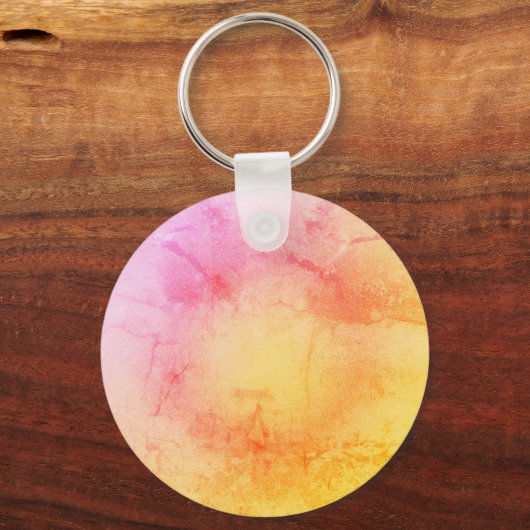 Sunset Gradient Round Sleutelhanger (Achterkant)