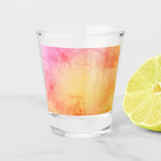 Sunset Gradient Shot Glass Glas (Voorkant)