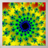 Sunset Green Eye Poster (Voorkant)