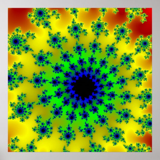 Sunset Green Eye Poster (Voorkant)