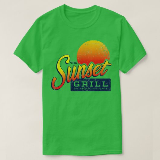 Sunset Grill T-shirt (Design voorkant)