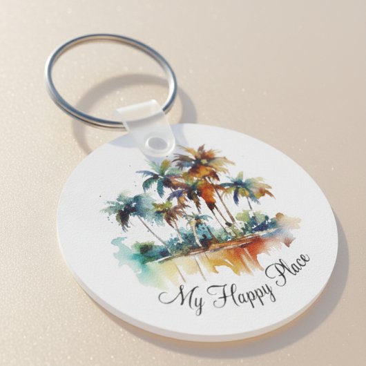 Sunset Grove, op maat Sleutelhanger