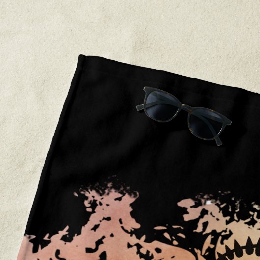 Sunset Guam Seal Strandlaken (In situ)