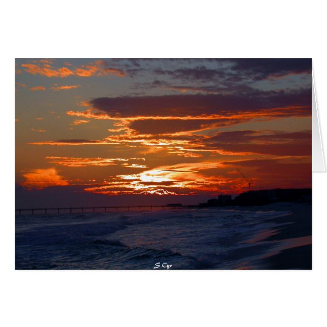 Sunset Gulf Coast Florida (Voorkant Horizontaal)