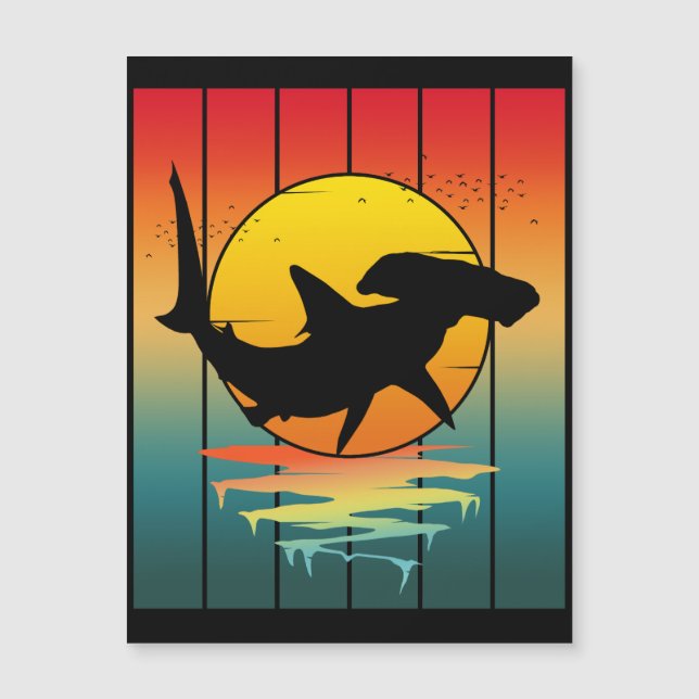  Sunset Hammerhead Shark (Voorkant)