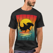Sunset Hammerhead Shark T-shirt (Voorkant)